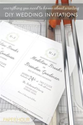 how to print invitations at home: exploring the art of paper cutting