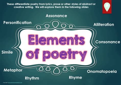 What Are the Elements of Poetry and Their Role in Creating a Magnificent Piece